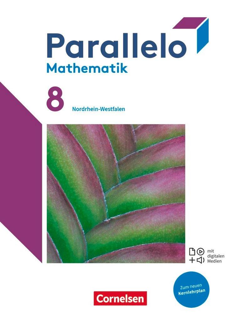 Produktbild: Parallelo 8. Schuljahr. Nordrhein-Westfalen - Schülerbuch | Susanne Batzer, Bernd Bolduan, Martin Cichon, Jeannine Kreuz, Vera Kuckuck