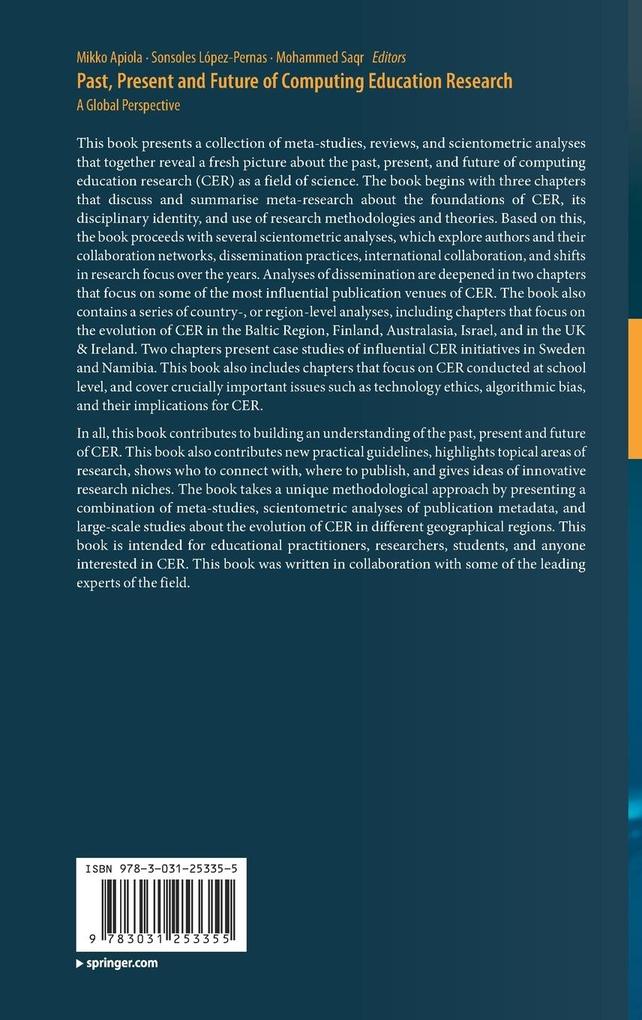 Weitere Ansicht: Past, Present and Future of Computing Education Research