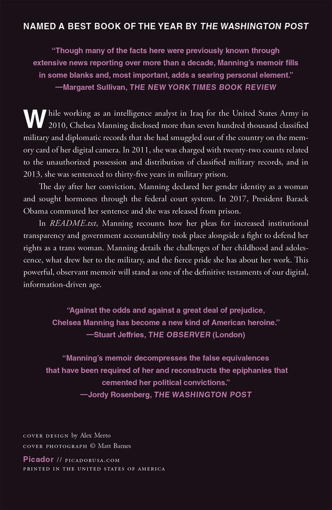 Weitere Ansicht: README.txt | Chelsea Manning