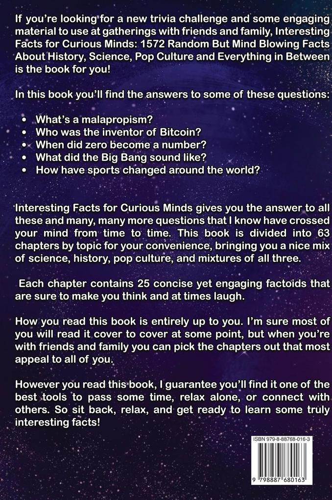 Weitere Ansicht: Interesting Facts For Curious Minds | Jordan Moore