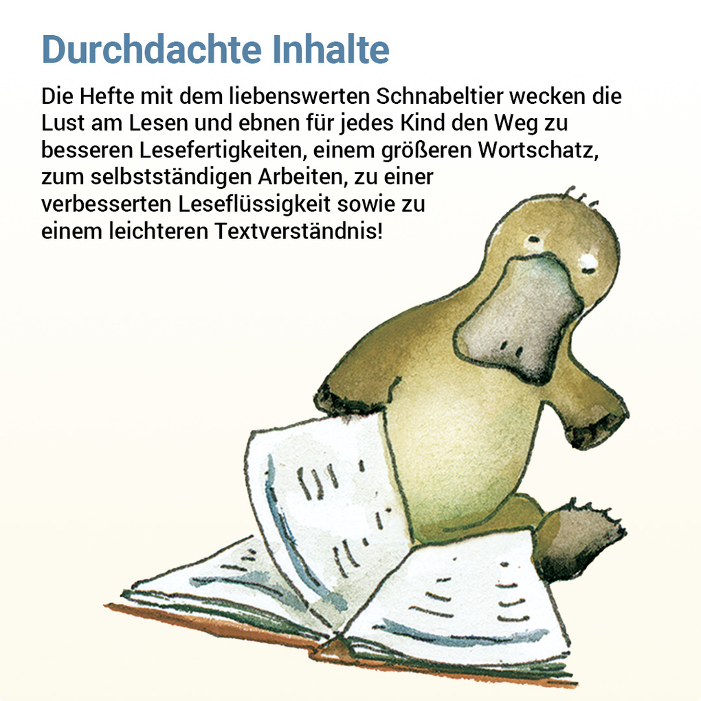 Weitere Ansicht: Lesen mit Rico Schnabel, Heft 1: Silben | Stefanie Drecktrah, Mareike Hahn