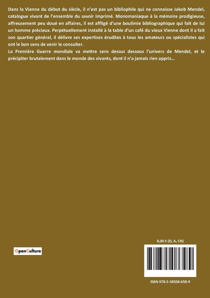 Weitere Ansicht: Le Bouquiniste Mendel | Stefan Zweig