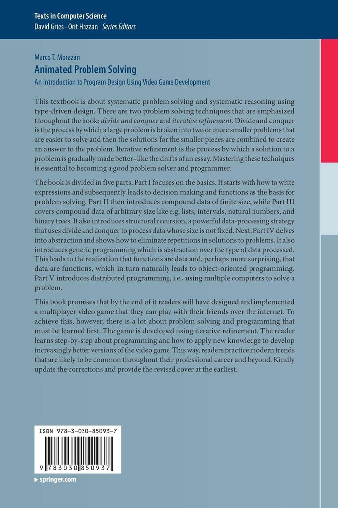 Weitere Ansicht: Animated Problem Solving | Marco T. Morazán