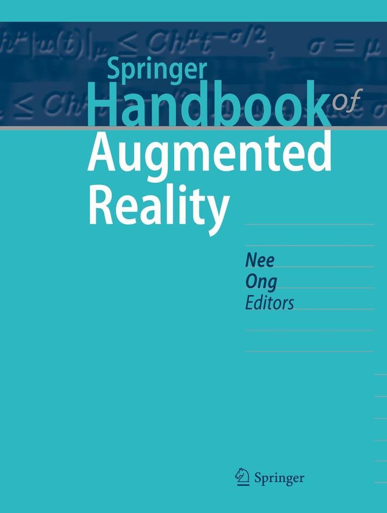 Produktbild: Springer Handbook of Augmented Reality
