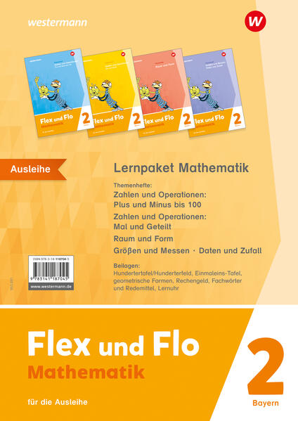 Produktbild: Flex und Flo 2. Lernpaket Mathematik: Für die Ausleihe. Für Bayern