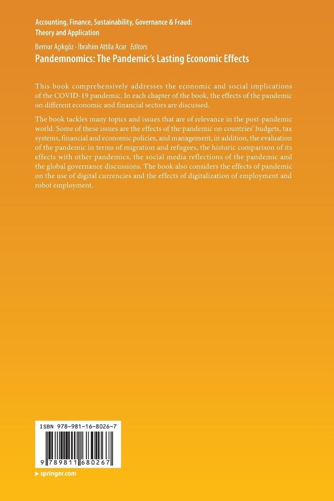 Weitere Ansicht: Pandemnomics: The Pandemic's Lasting Economic Effects