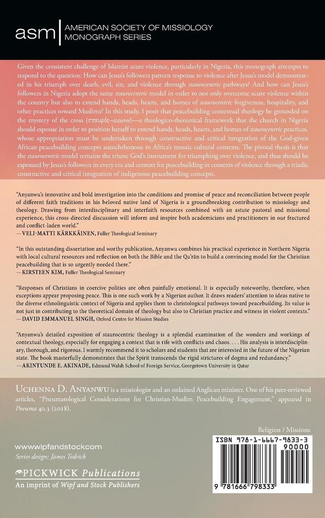 Weitere Ansicht: Pathways to Peacebuilding | Uchenna D. Anyanwu