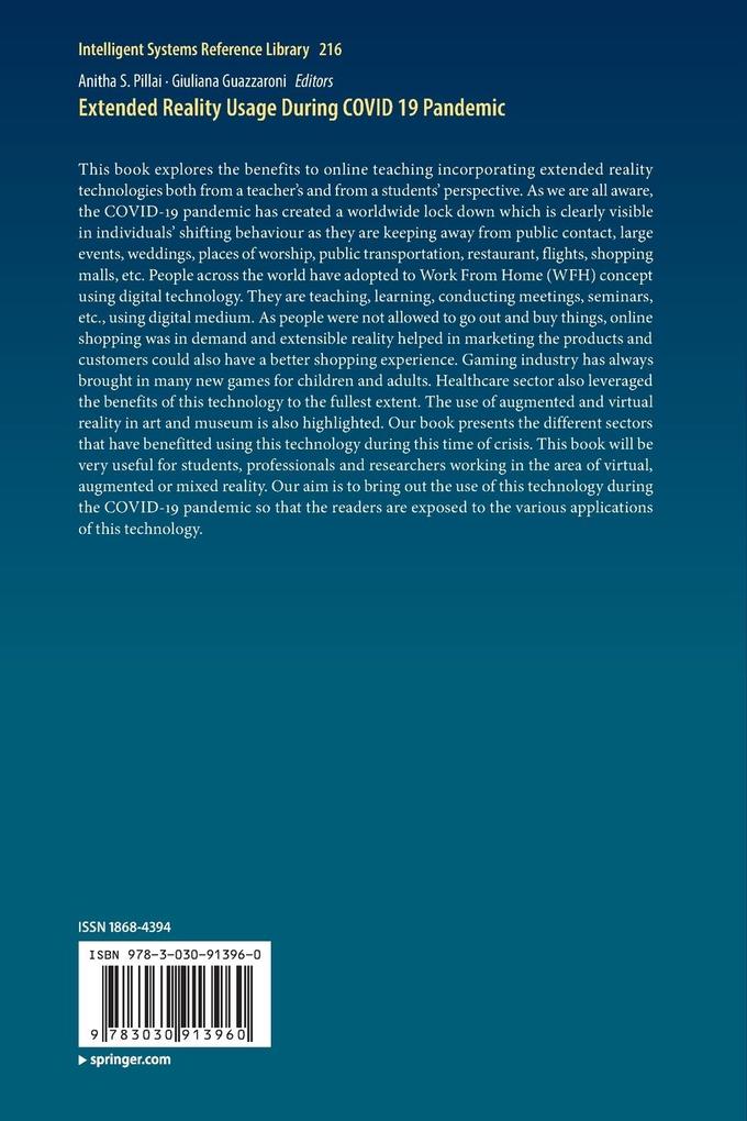 Weitere Ansicht: Extended Reality Usage During COVID 19 Pandemic