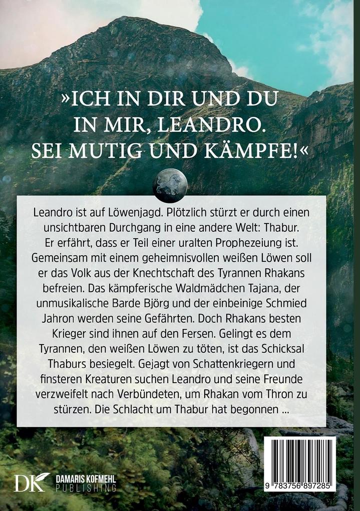 Weitere Ansicht: Der weisse Löwe von Thabur | Damaris Kofmehl