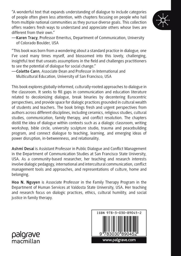 Weitere Ansicht: Global Perspectives on Dialogue in the Classroom