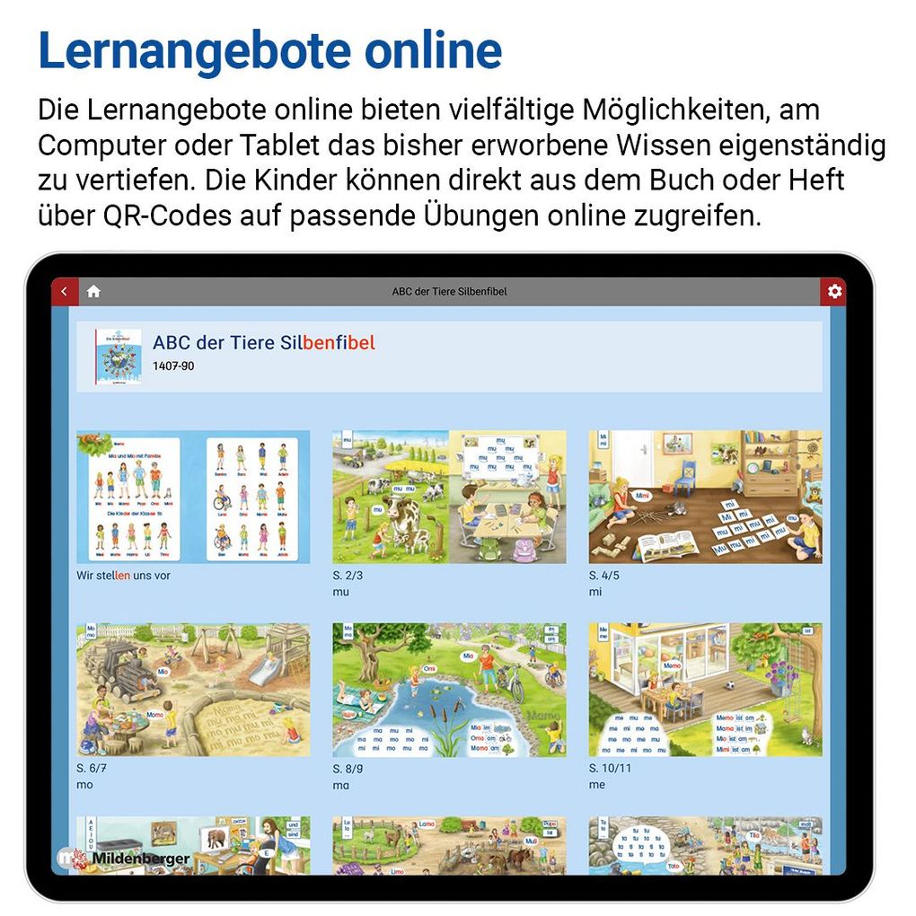 Weitere Ansicht: ABC der Tiere 1 Neubearbeitung - Die Silbenfibel® | Klaus Kuhn, Mareike Hahn, Kerstin Mrowka-Nienstedt