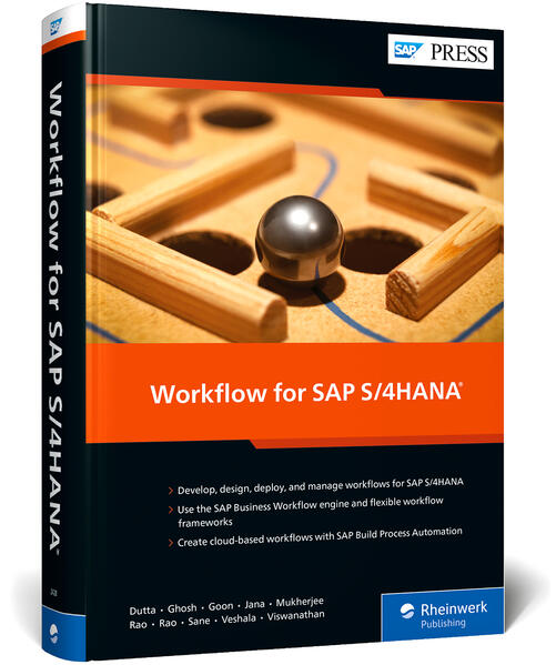 Produktbild: Workflow for SAP S/4HANA | Nilay Ghosh, Kousik Goon, Sandip Jana, Sabyasachi Dutta, Arindam Mukherjee