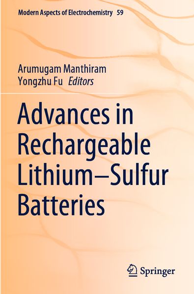 Produktbild: Advances in Rechargeable Lithium-Sulfur Batteries