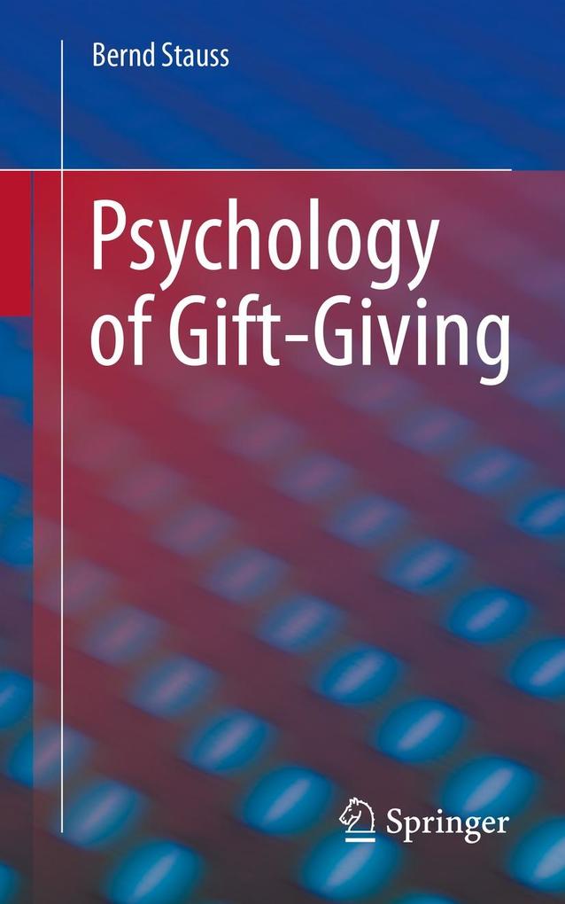 Produktbild: Psychology of Gift-Giving | Bernd Stauss