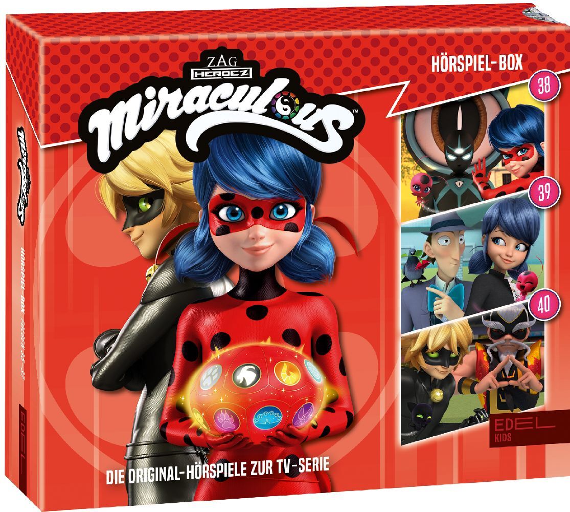 Produktbild: Hörspiel Box:Folge 38-40 | Miraculous