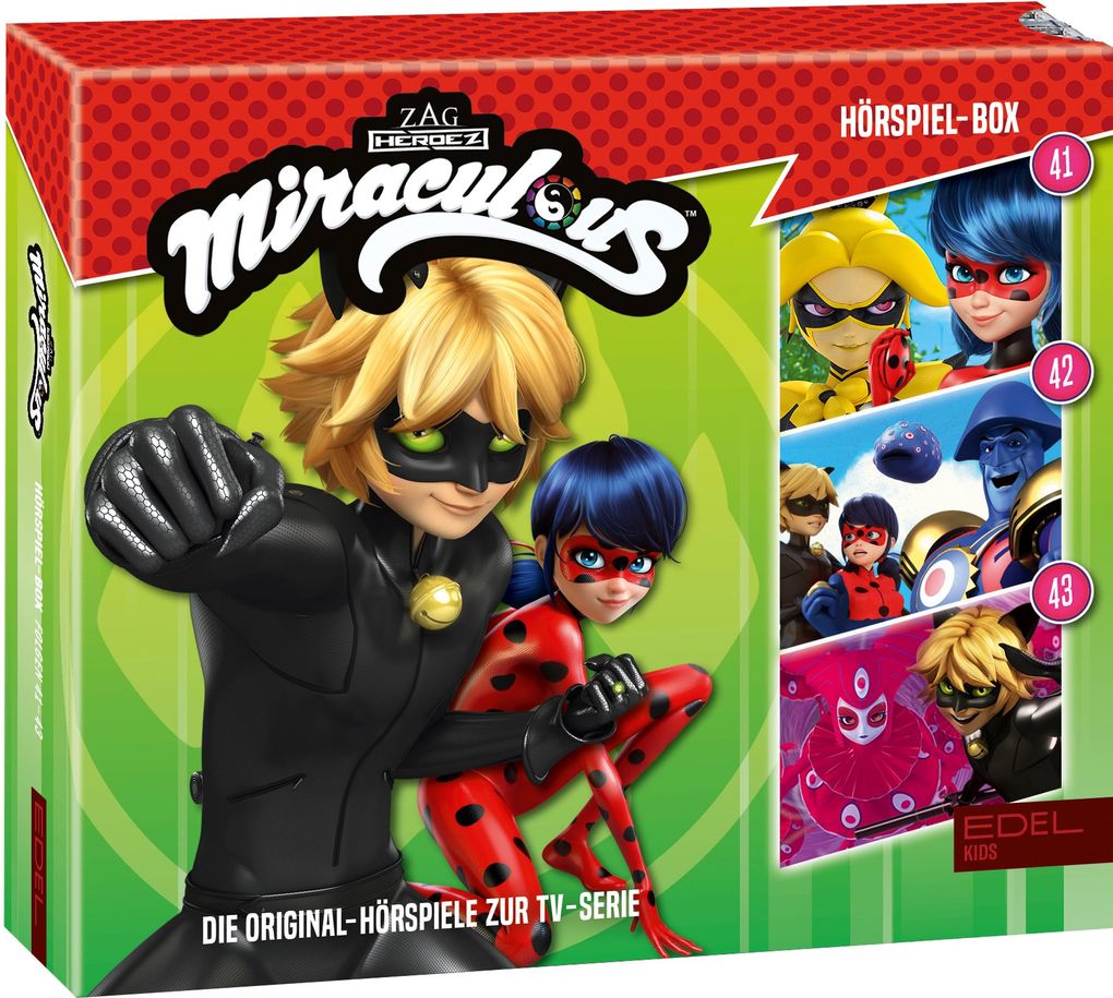 Produktbild: Hörspiel-Box,Folge 41-43 | Miraculous