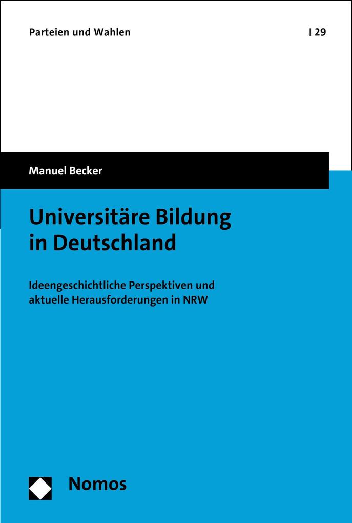Produktbild: Universitäre Bildung in Deutschland | Manuel Becker