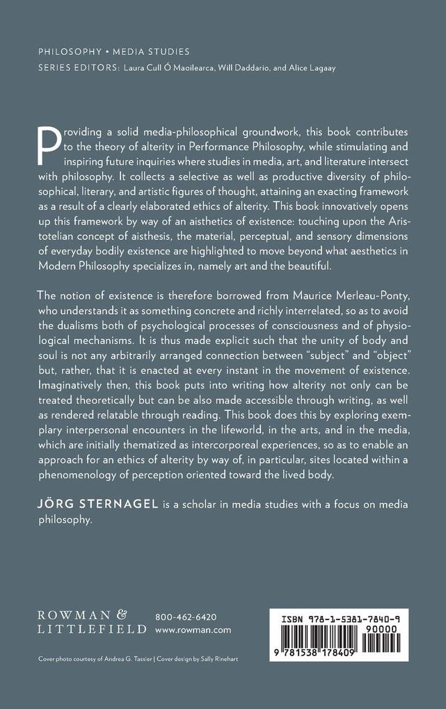 Weitere Ansicht: Ethics of Alterity | Jörg Sternagel