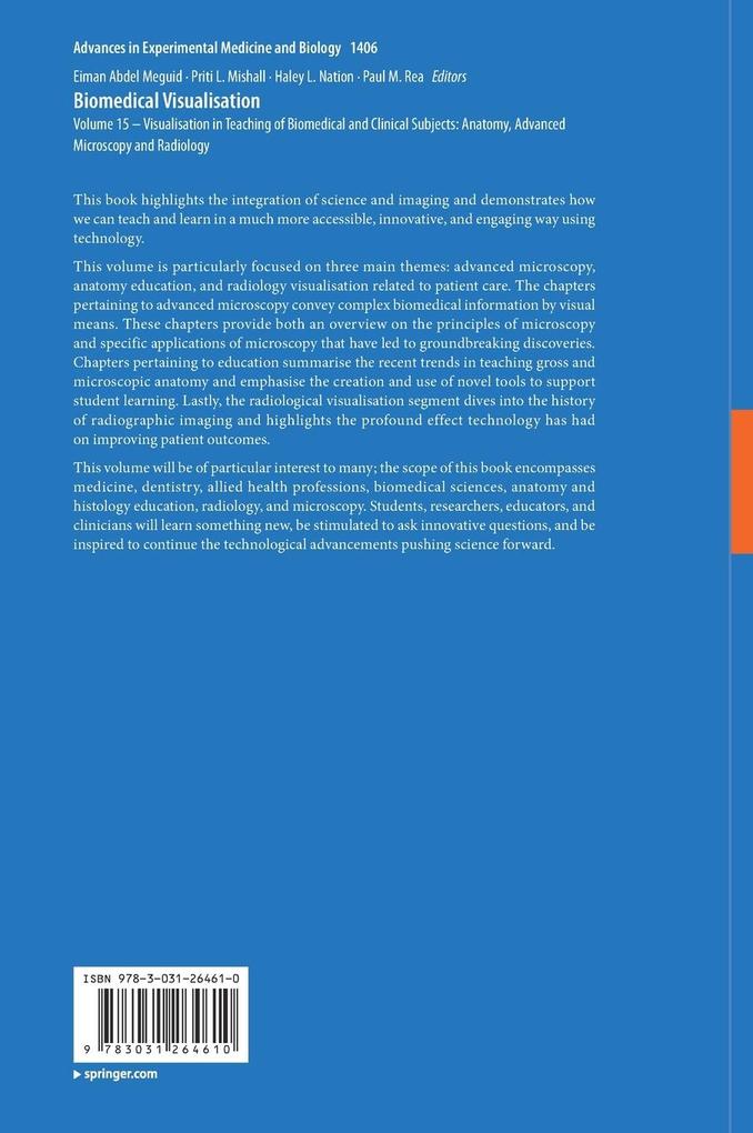 Weitere Ansicht: Biomedical Visualisation