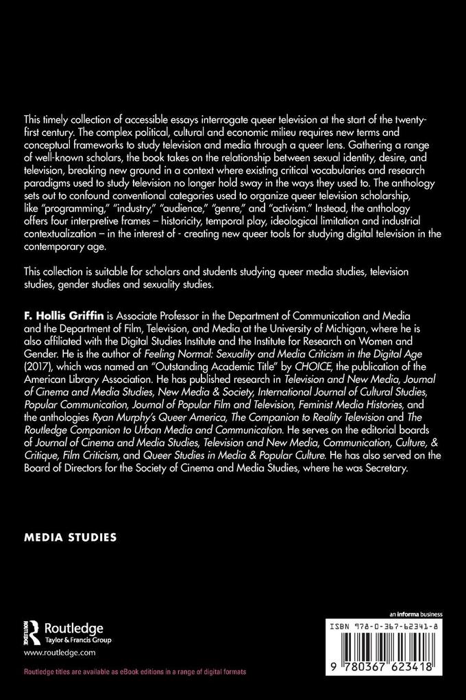 Weitere Ansicht: Television Studies in Queer Times