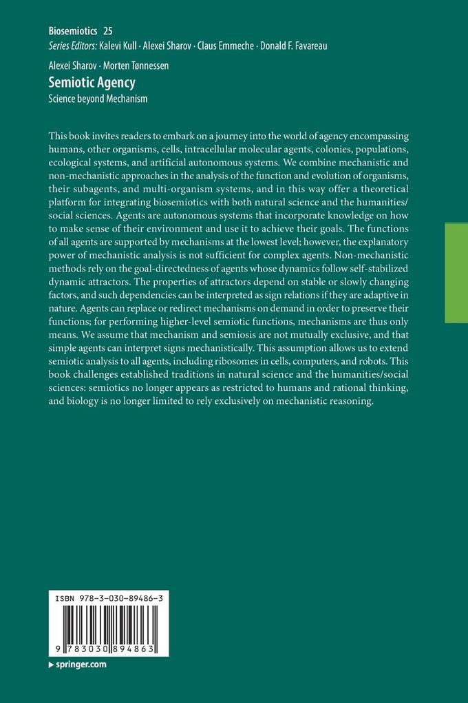 Weitere Ansicht: Semiotic Agency | Alexei Sharov, Morten Tønnessen