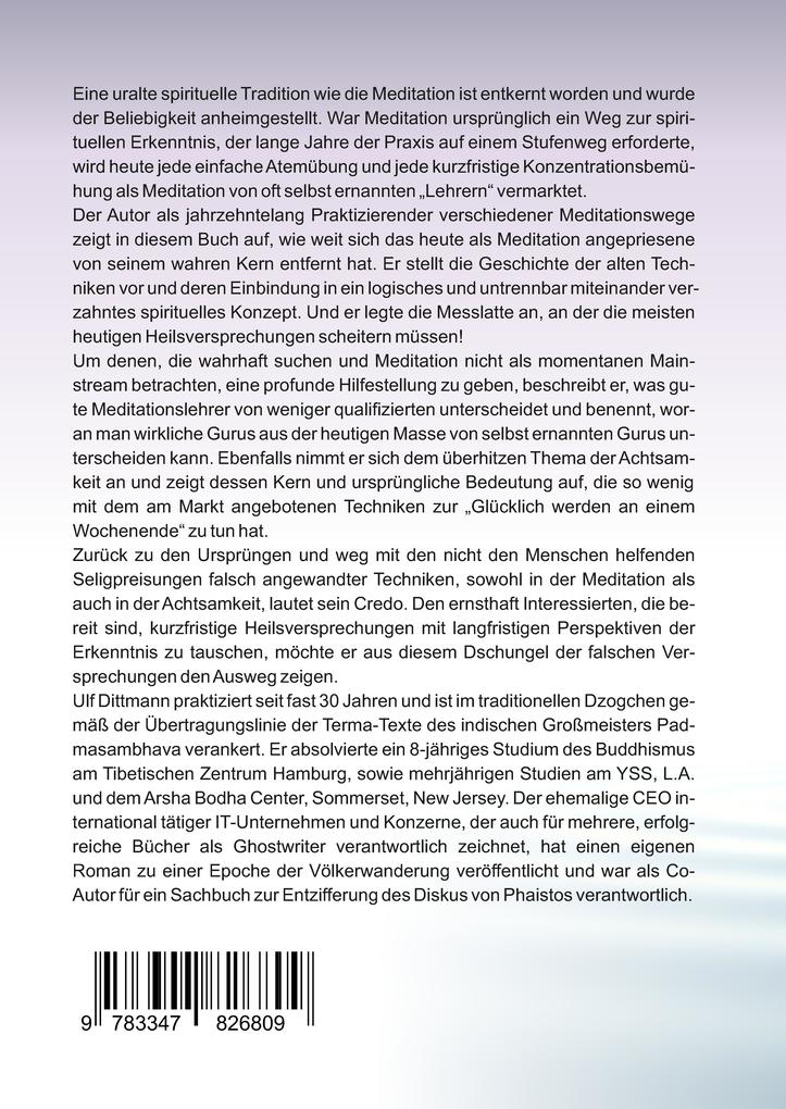 Weitere Ansicht: Wa(h)re Meditation | Ulf Dittmann