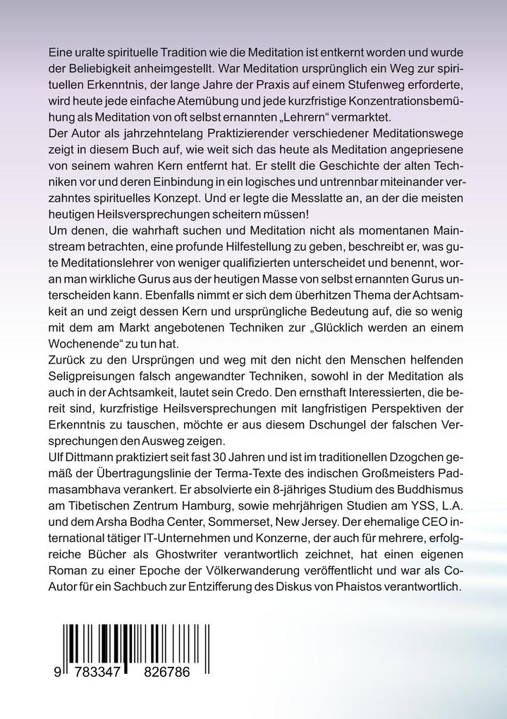 Weitere Ansicht: Wa(h)re Meditation | Ulf Dittmann