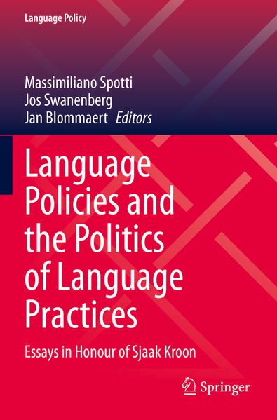 Produktbild: Language Policies and the Politics of Language Practices