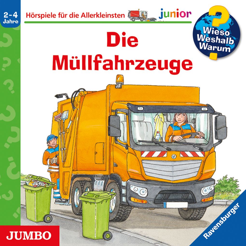 Produktbild: Die Müllfahrzeuge [Wieso? Weshalb? Warum? JUNIOR Folge 74] | Andrea Erne