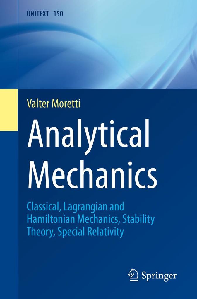 Produktbild: Analytical Mechanics | Valter Moretti