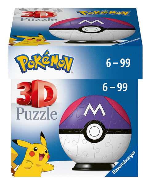 Produktbild: Ravensburger - Pokémon Meisterball, 54 Teile