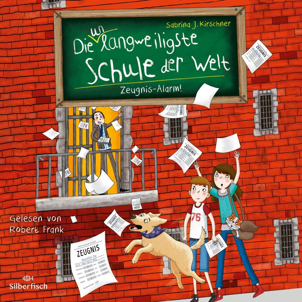 Produktbild: Die unlangweiligste Schule der Welt 4: Zeugnis-Alarm! | Sabrina J. Kirschner