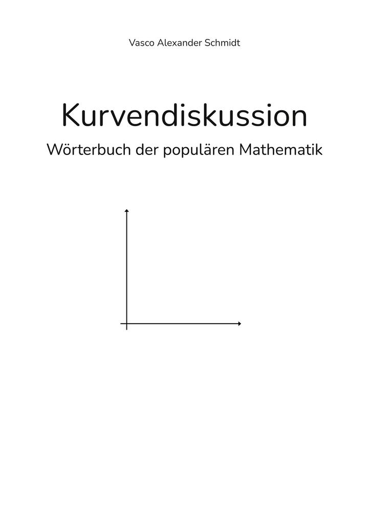 Produktbild: Kurvendiskussion | Vasco Alexander Schmidt