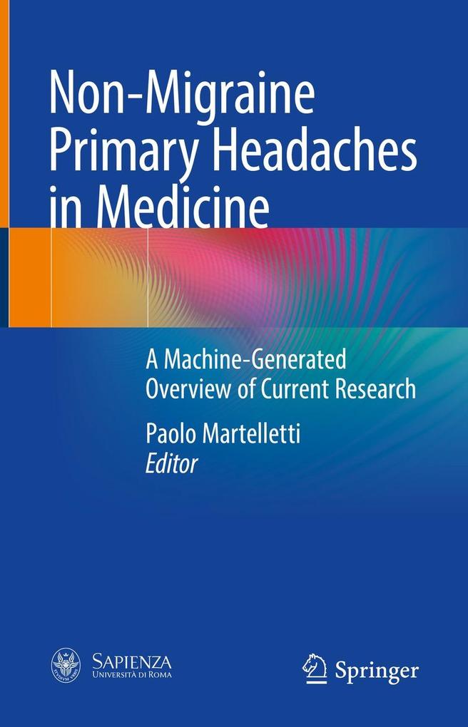 Produktbild: Non-Migraine Primary Headaches in Medicine