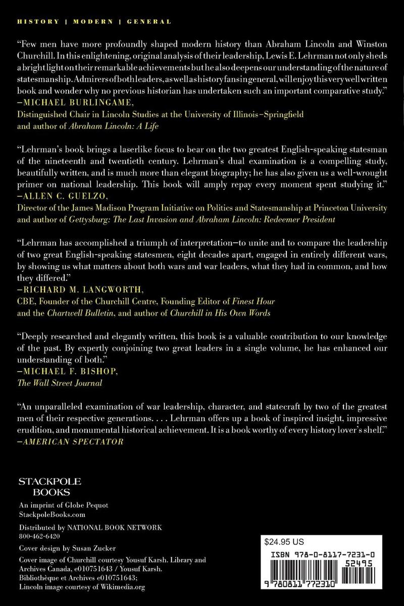 Weitere Ansicht: Lincoln & Churchill | Lewis E. Lehrman
