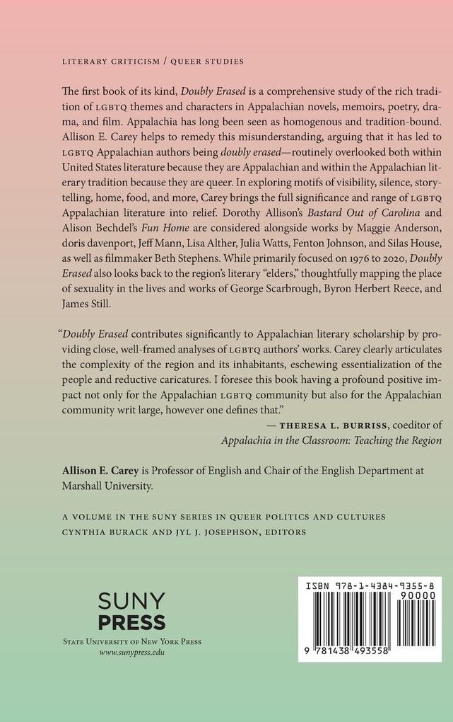 Weitere Ansicht: Doubly Erased | Allison E. Carey