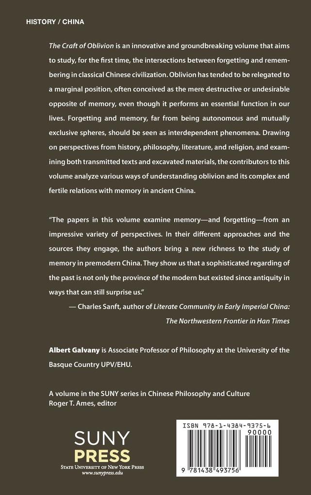 Weitere Ansicht: The Craft of Oblivion | Albert Galvany