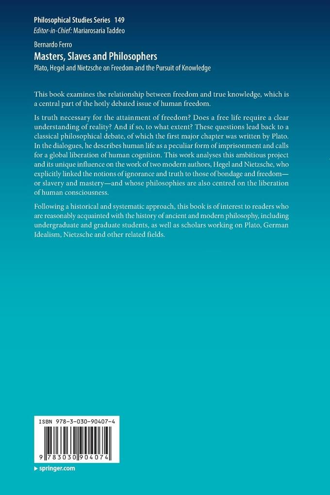 Weitere Ansicht: Masters, Slaves and Philosophers | Bernardo Ferro