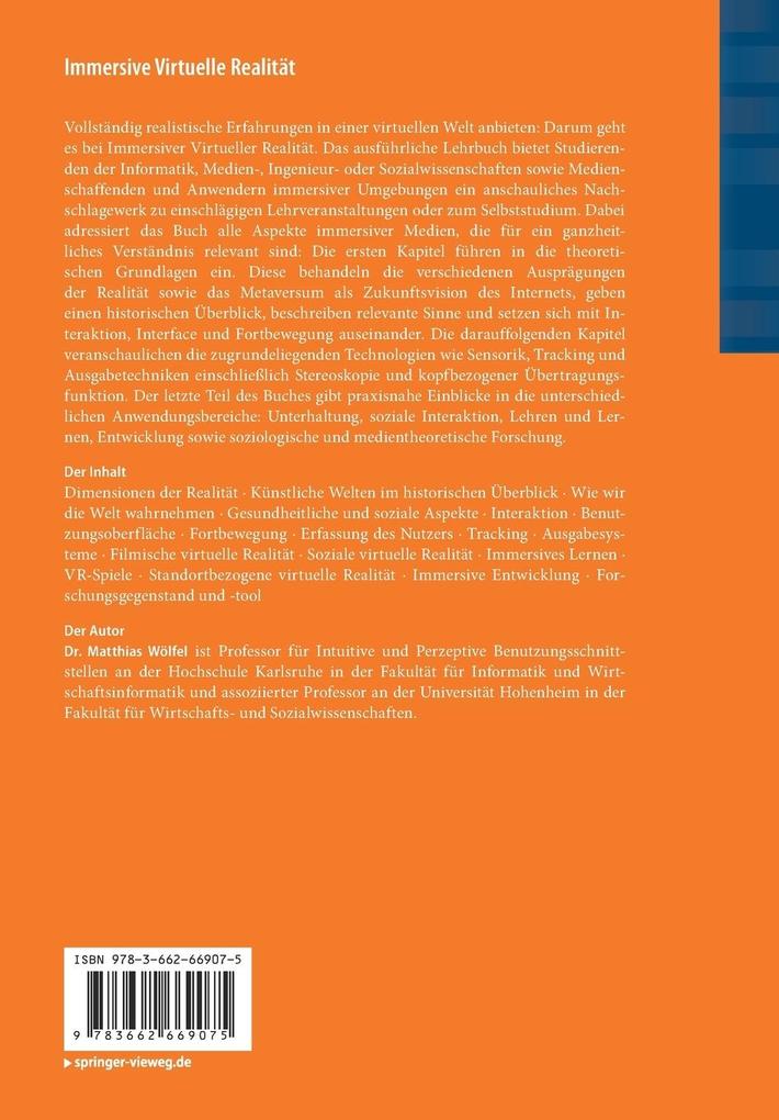 Weitere Ansicht: Immersive Virtuelle Realität | Matthias Wölfel