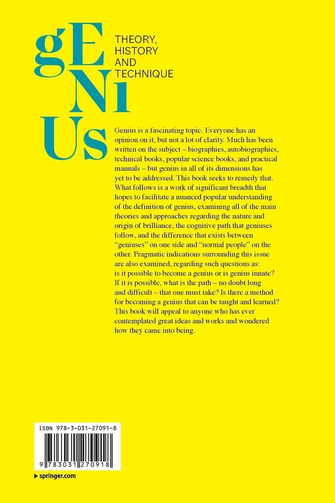 Weitere Ansicht: Genius | Roberto Manzocco