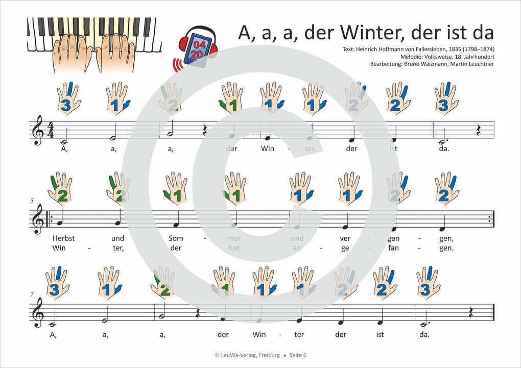 Weitere Ansicht: Einfacher!-Geht-Nicht: 34 Kinderlieder BAND 1+2 für Klavier und Keyboard (+Play-Along-Streaming) | LeuWa | Martin Leuchtner, Bruno Waizmann