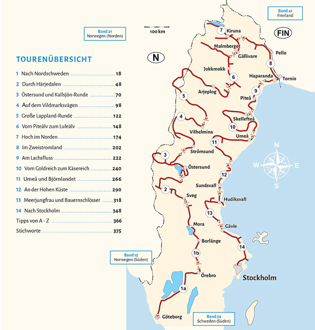 Weitere Ansicht: Entdeckertouren mit dem Wohnmobil Schweden | Uwe Rohland, Annegret Rohland