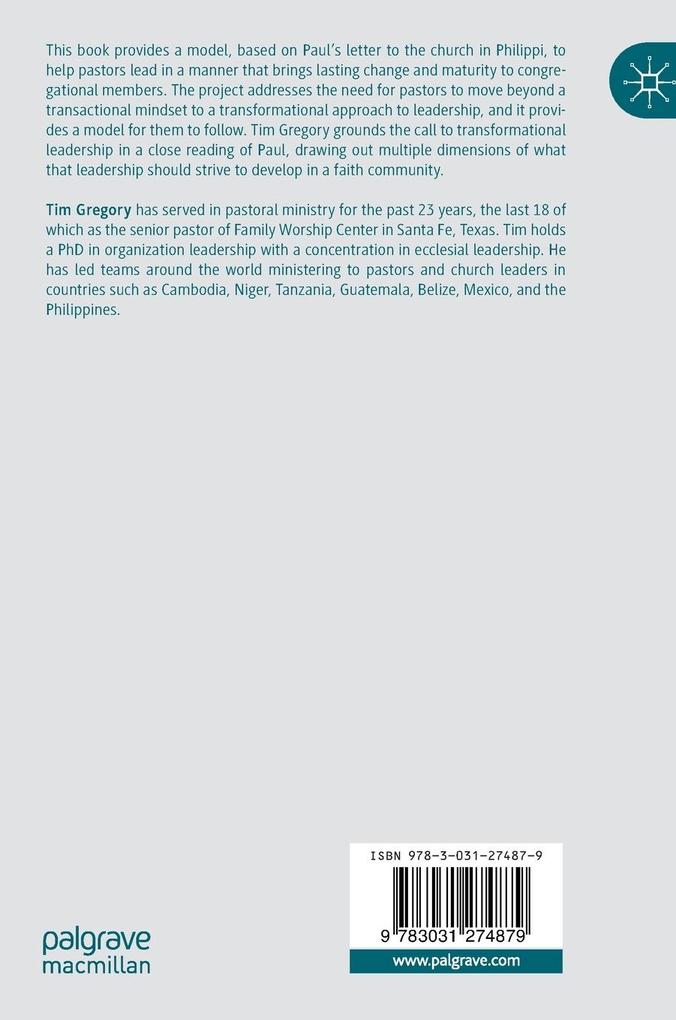 Weitere Ansicht: Transformational Pastoral Leadership | Tim Gregory