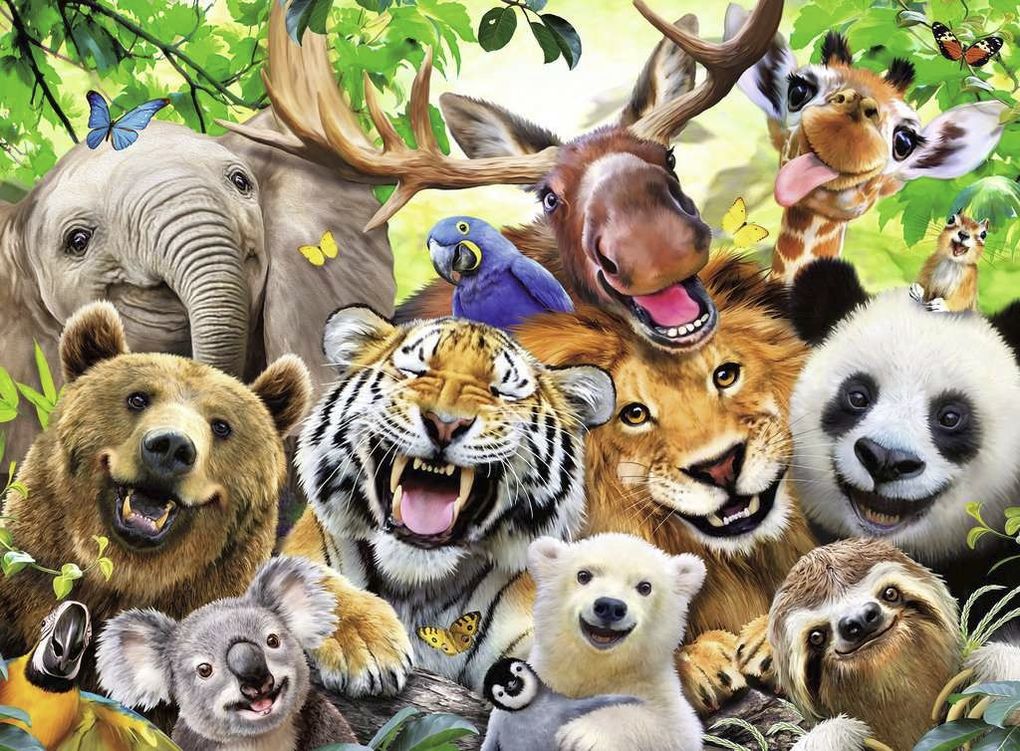 Weitere Ansicht: Ravensburger Kinderpuzzle - 13354 Bitte lächeln! - 300 Teile Puzzle für Kinder ab 9 Jahren