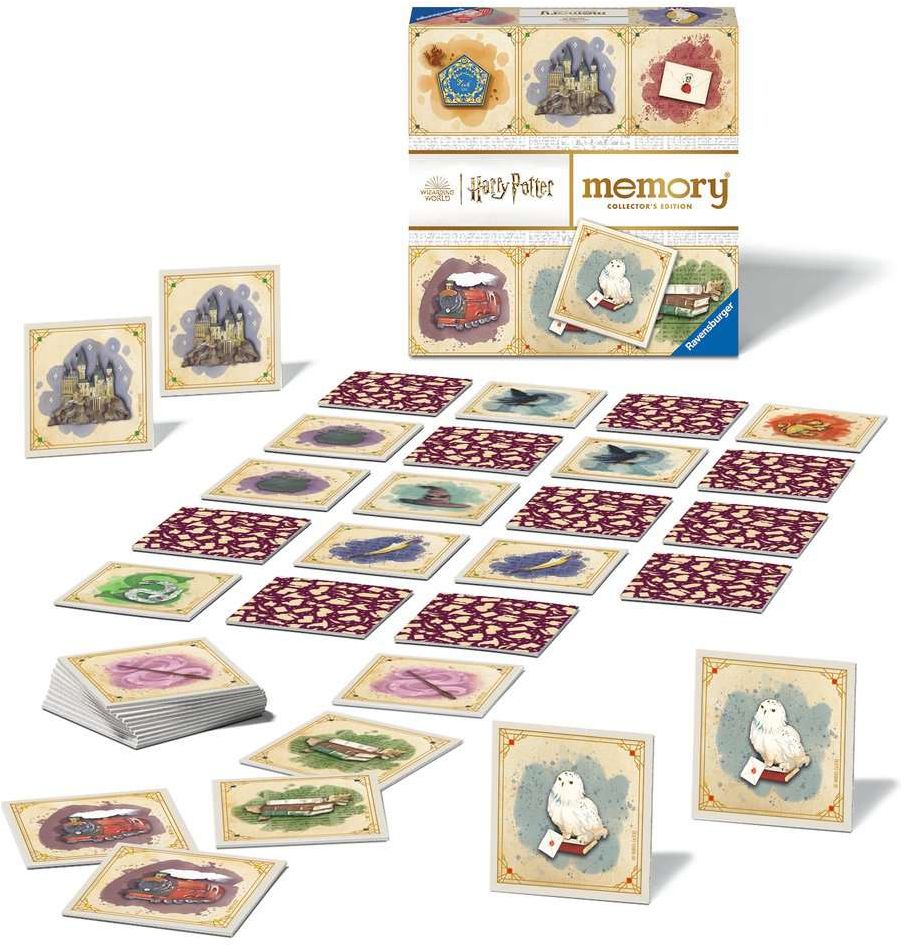 Weitere Ansicht: Ravensburger 22349 Collector's memory® Harry Potter - Der Klassiker mit magischem Leucht-Effekt entführt 2 bis 8 Harry Potter Fans ab 6 Jahren in die zauberhafte Welt von Hogwarts | William H. Hurter