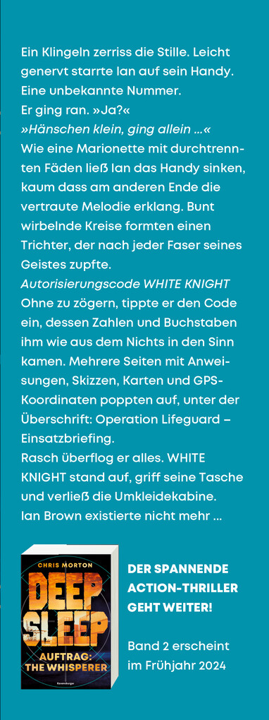 Weitere Ansicht: Deep Sleep, Band 1 - Codename: White Knight | Chris Morton