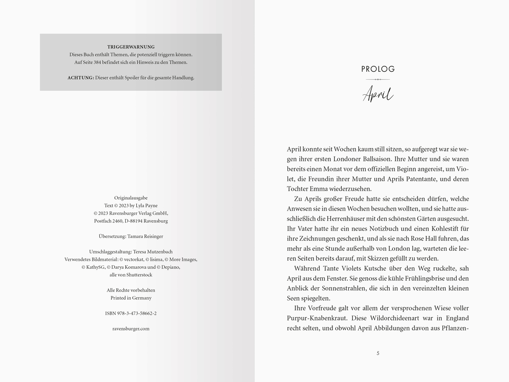 Weitere Ansicht: Secrets of the Campbell Sisters, Band 1 - April & May. Der Skandal | Lyla Payne