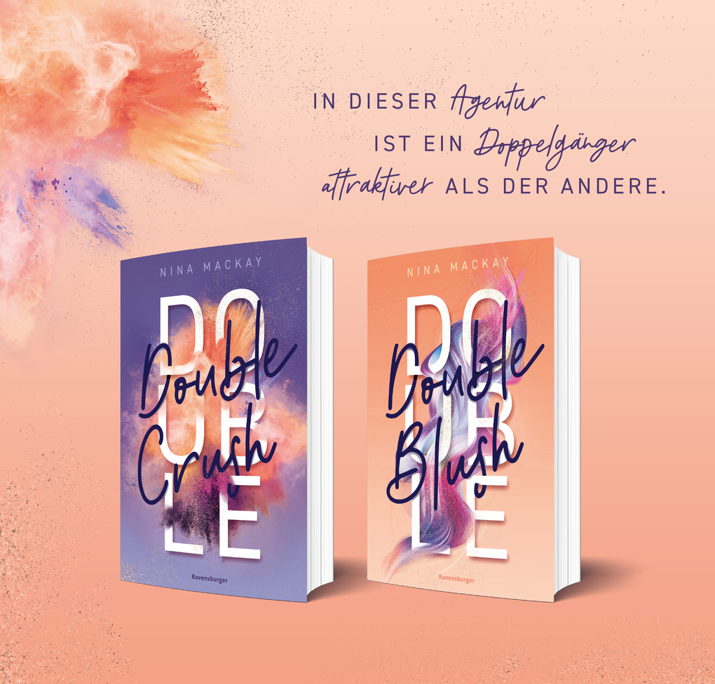 Weitere Ansicht: Doppelgänger-Agentur, Band 1: Double Crush (Humorvolle New-Adult-Romance für alle Fans von Kiss Me Once) | Nina MacKay