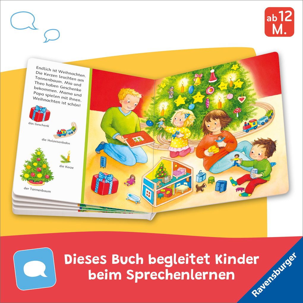 Weitere Ansicht: Mein erstes Sachen suchen: Frohe Weihnachten | Sandra Grimm