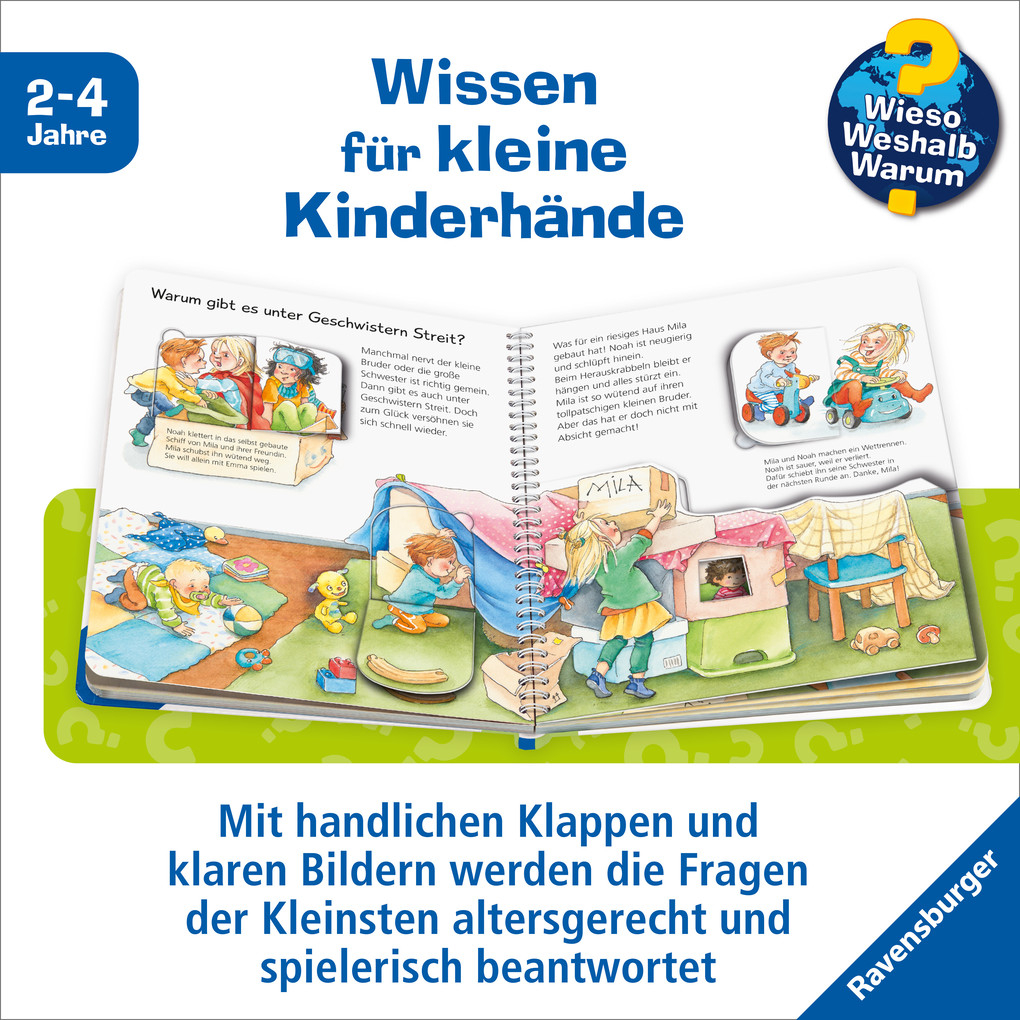Weitere Ansicht: Wieso? Weshalb? Warum? junior, Band 29: Wir sind Geschwister | Andrea Erne